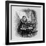 Studying the Formation of Clouds from His Attic, C1918-null-Framed Giclee Print