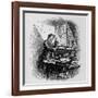 Studying the Formation of Clouds from His Attic, C1918-null-Framed Giclee Print