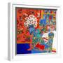 Stuffed and Comfy-Linda Arthurs-Framed Giclee Print