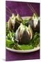 Stuffed Figs on Rocket Salad-Anthony Lanneretonne-Mounted Photographic Print