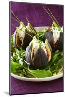 Stuffed Figs on Rocket Salad-Anthony Lanneretonne-Mounted Photographic Print