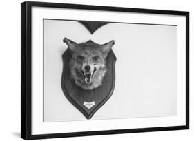 Stuffed Fox Head-Clive Nolan-Framed Photographic Print