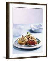 Stuffed Peppers with Rice Filling-Sam Stowell-Framed Photographic Print