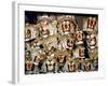 Stuffed Tiger Trophy Heads of Big Game Hunters Are Piled Up in Paul Zimmerman's Taxidermy Shop-Loomis Dean-Framed Photographic Print