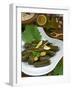 Stuffed Vine Leaves, Dolmades, Arabic Countries, Arabic Cooking, Greek Food, Turkish Food-Nico Tondini-Framed Photographic Print