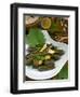 Stuffed Vine Leaves, Dolmades, Arabic Countries, Arabic Cooking, Greek Food, Turkish Food-Nico Tondini-Framed Premium Photographic Print