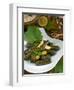 Stuffed Vine Leaves, Dolmades, Arabic Countries, Arabic Cooking, Greek Food, Turkish Food-Nico Tondini-Framed Photographic Print