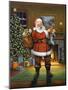 Stuffing the Stockings-John Zaccheo-Mounted Giclee Print