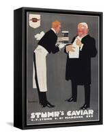 Stuhrs1909 Caviar Hamburg-null-Framed Stretched Canvas