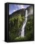 Stuibenfall, Tyrol's Highest Waterfall, Otztal Valley, Tyrol, Austria, Europe-Gary Cook-Framed Stretched Canvas