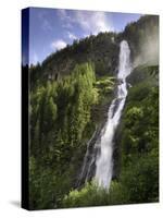 Stuibenfall, Tyrol's Highest Waterfall, Otztal Valley, Tyrol, Austria, Europe-Gary Cook-Stretched Canvas