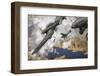 "Stuka" Dive- Bombers Attack the Island of Malta a Vital Allied Base-Schnurpel-Framed Photographic Print