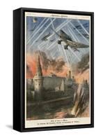 Stukas Bomb Moscow-Achille Beltrame-Framed Stretched Canvas