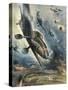 Stukas Bomb Norway-Aldo Raimondi-Stretched Canvas