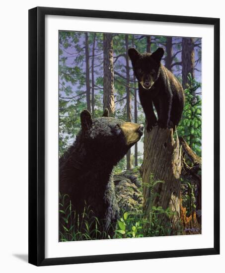 Stump Jumper-Bruce Miller-Framed Art Print