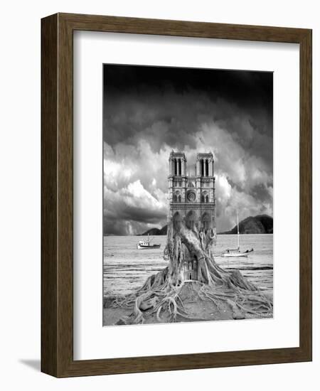 Stumped-Thomas Barbey-Framed Premium Giclee Print