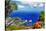 Stunning Capri Island, Bella Italia Series-Maugli-l-Stretched Canvas