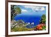 Stunning Capri Island, Bella Italia Series-Maugli-l-Framed Photographic Print