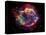 Stunning Composite Picture of Cas A,  Infrared Image from the Spitzer Space Telescope-null-Stretched Canvas