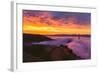 Stunning Epic Sunrise at Golden Gate Bridge, San Francisco-Vincent James-Framed Photographic Print