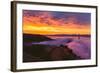 Stunning Epic Sunrise at Golden Gate Bridge, San Francisco-Vincent James-Framed Photographic Print