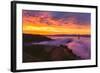 Stunning Epic Sunrise at Golden Gate Bridge, San Francisco-Vincent James-Framed Photographic Print