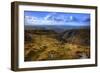 Stunning Landscape across Top of Ancient Mountain Gorge with Beautiful Colors and Detail-Veneratio-Framed Photographic Print