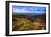 Stunning Landscape across Top of Ancient Mountain Gorge with Beautiful Colors and Detail-Veneratio-Framed Photographic Print