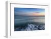 Stunning Long Exposure Seascape Image of Calm Ocean at Sunset-Veneratio-Framed Photographic Print