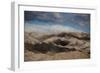 Stunning rock formations of Quebrada de las Flechas, slanting layers of strata, Argentina-Alex Treadway-Framed Photographic Print