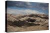 Stunning rock formations of Quebrada de las Flechas, slanting layers of strata, Argentina-Alex Treadway-Stretched Canvas