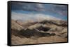 Stunning rock formations of Quebrada de las Flechas, slanting layers of strata, Argentina-Alex Treadway-Framed Stretched Canvas