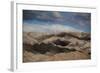 Stunning rock formations of Quebrada de las Flechas, slanting layers of strata, Argentina-Alex Treadway-Framed Photographic Print