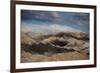 Stunning rock formations of Quebrada de las Flechas, slanting layers of strata, Argentina-Alex Treadway-Framed Photographic Print