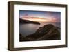 Stunning Summer Sunrise over Calm Ocean Landscape-Veneratio-Framed Photographic Print