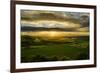 Stunning Sunset over Countryside Landscape-Veneratio-Framed Photographic Print