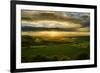 Stunning Sunset over Countryside Landscape-Veneratio-Framed Photographic Print