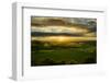 Stunning Sunset over Countryside Landscape-Veneratio-Framed Photographic Print