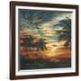 Stunning Tropical Sunset I-null-Framed Art Print