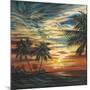 Stunning Tropical Sunset I-null-Mounted Art Print