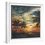 Stunning Tropical Sunset I-null-Framed Art Print