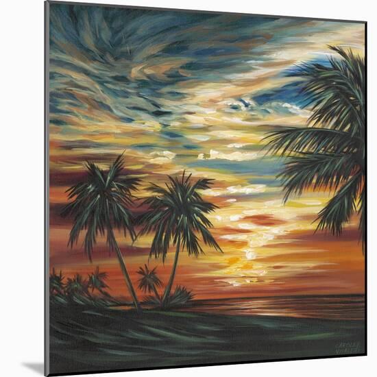 Stunning Tropical Sunset I-null-Mounted Art Print