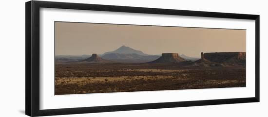Stunning Ugab Landscape at Sunset-Alex Saberi-Framed Photographic Print