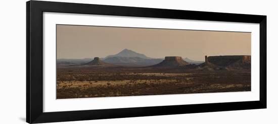 Stunning Ugab Landscape at Sunset-Alex Saberi-Framed Photographic Print