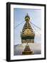 Stupa at Swayambhunath, Monkey Temple, Kathmandu, Nepal.-Lee Klopfer-Framed Photographic Print