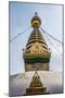 Stupa at Swayambhunath, Monkey Temple, Kathmandu, Nepal.-Lee Klopfer-Mounted Photographic Print