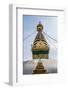 Stupa at Swayambhunath, Monkey Temple, Kathmandu, Nepal.-Lee Klopfer-Framed Photographic Print