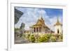 Stupa in Front of the Silver Pagoda in the Royal Palace-Michael Nolan-Framed Photographic Print