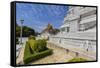 Stupa in the Royal Palace, in the Capital City of Phnom Penh, Cambodia, Indochina-Michael Nolan-Framed Stretched Canvas