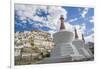 Stupa in the Village near Thikse Monastery-Guido Cozzi-Framed Photographic Print